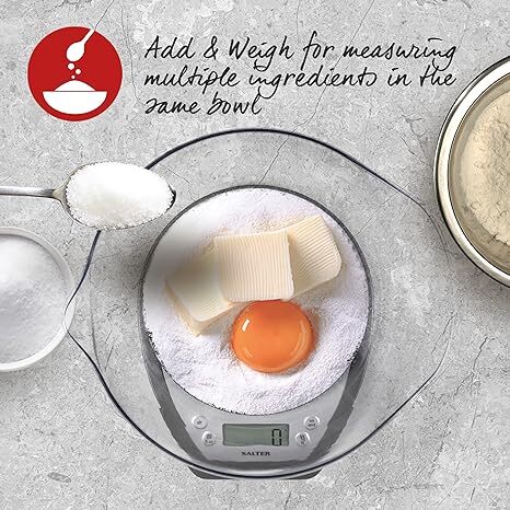 Salter Aquatronic Kitchen Scale & Bowl