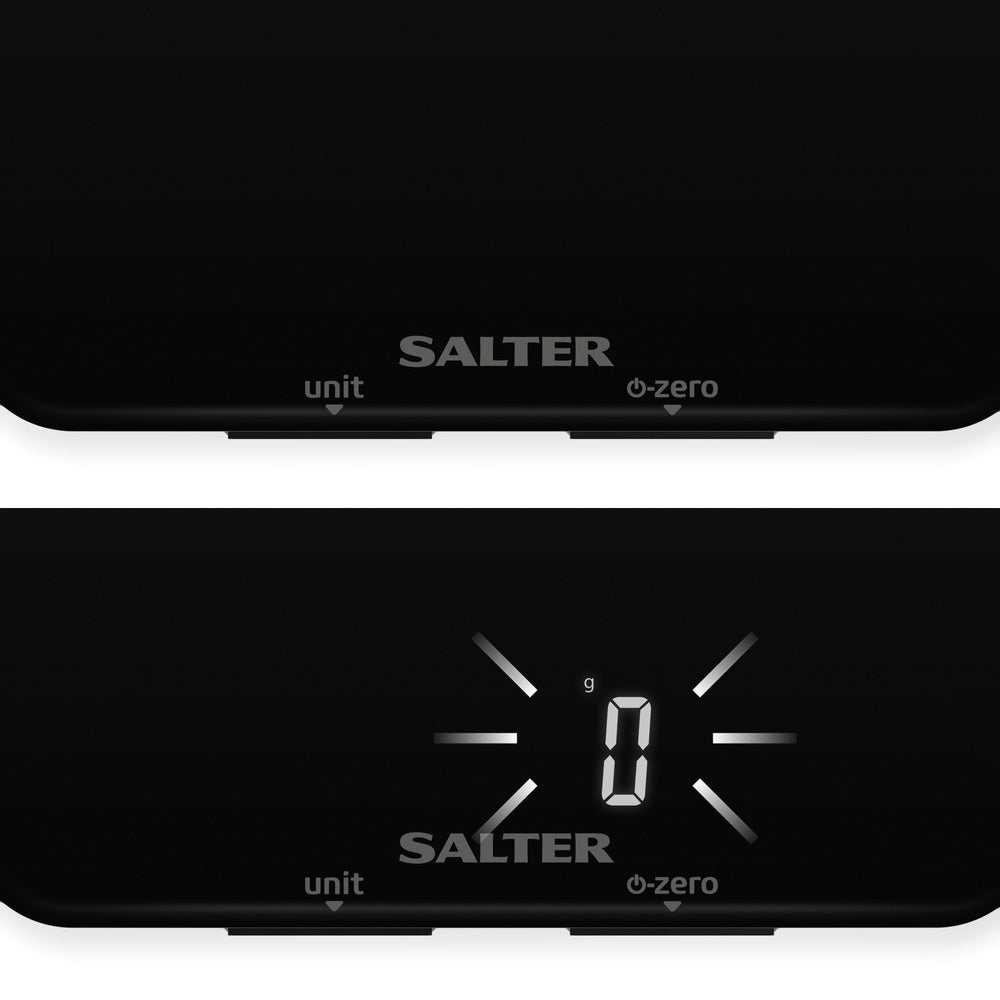 Salter Phantom Kitchen Scale 5kg Black