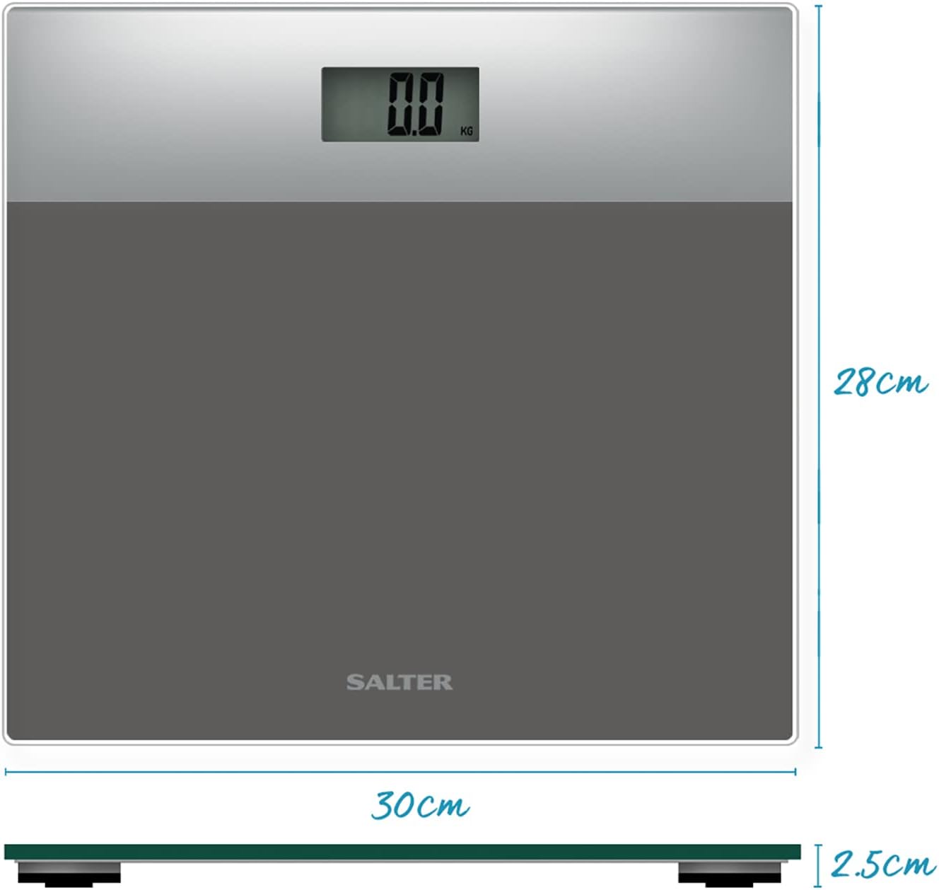 Salter Glass Electronic Bath Scale
