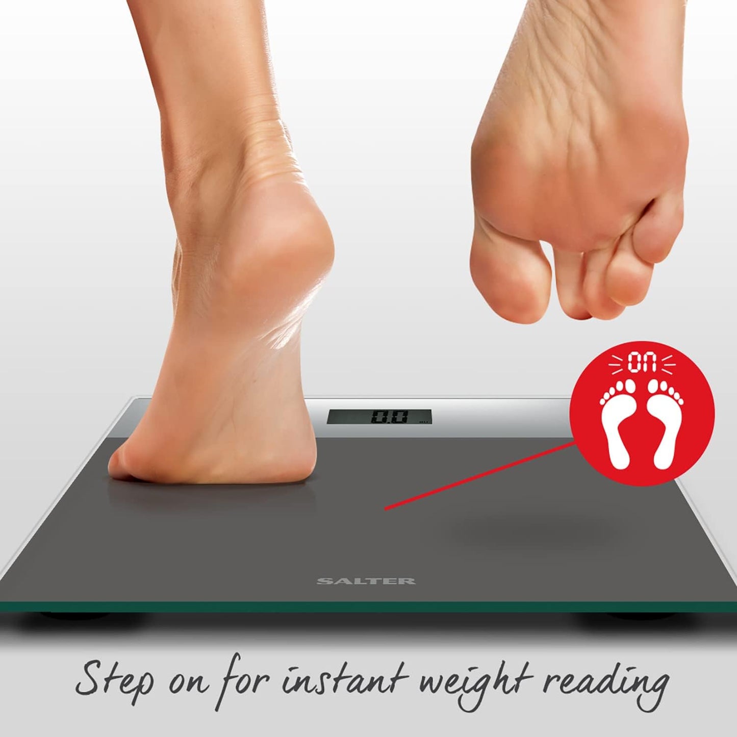 Salter Glass Electronic Bath Scale