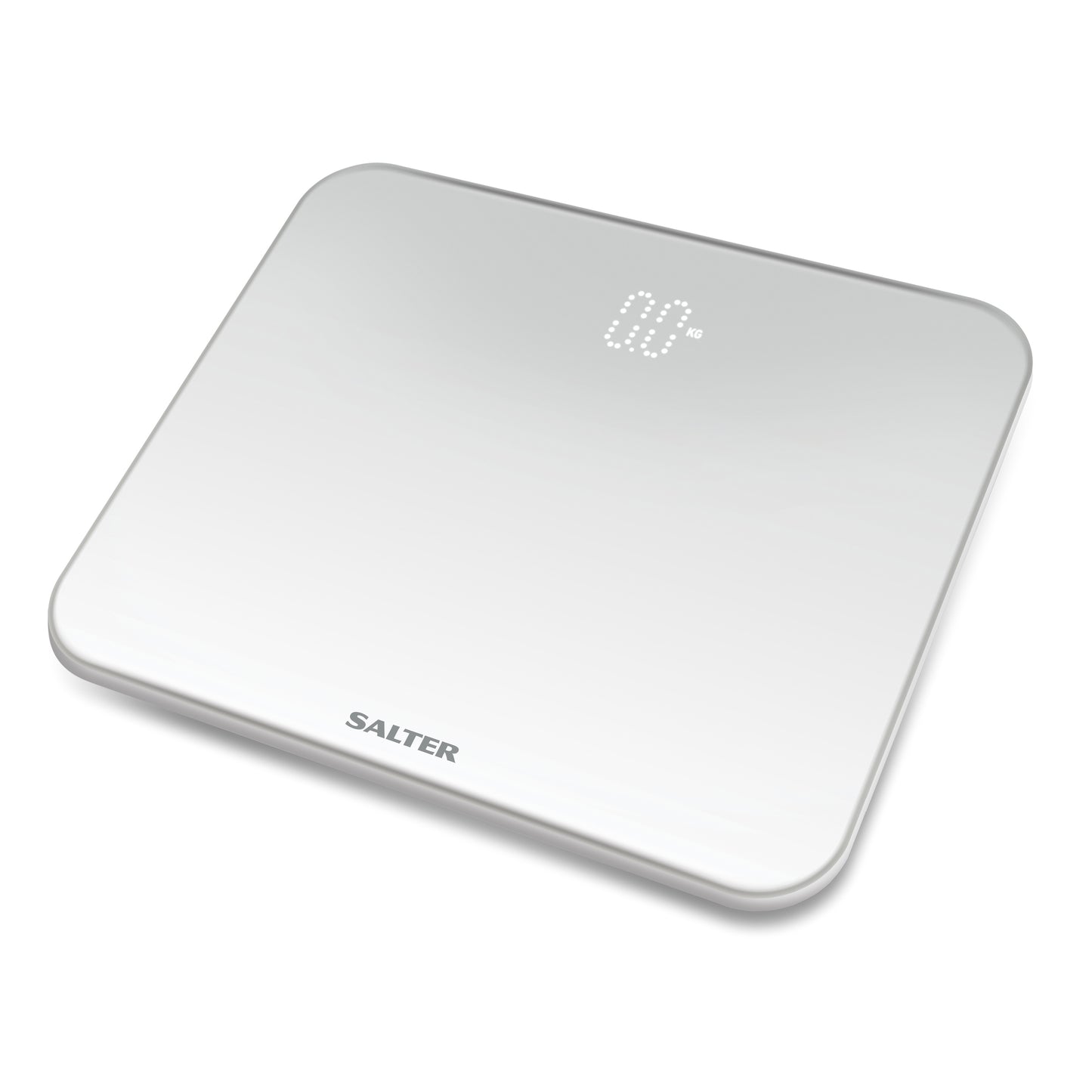 Salter Ghost Compact Bathroom Scale 180kg White