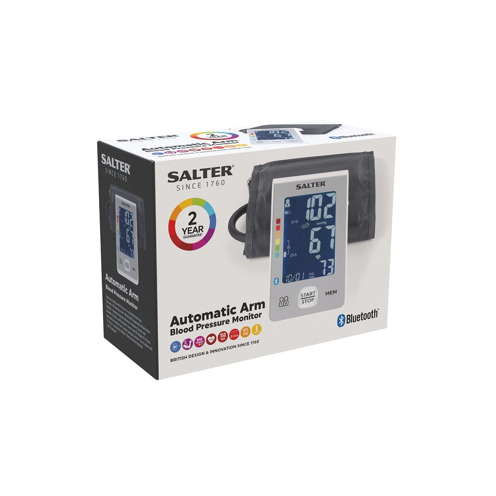 Salter Automatic Bluetooth Arm Blood Pressure Monitor