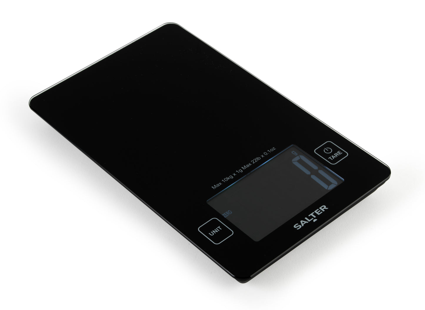 Salter Large Display Kitchen Scale 10kg Black