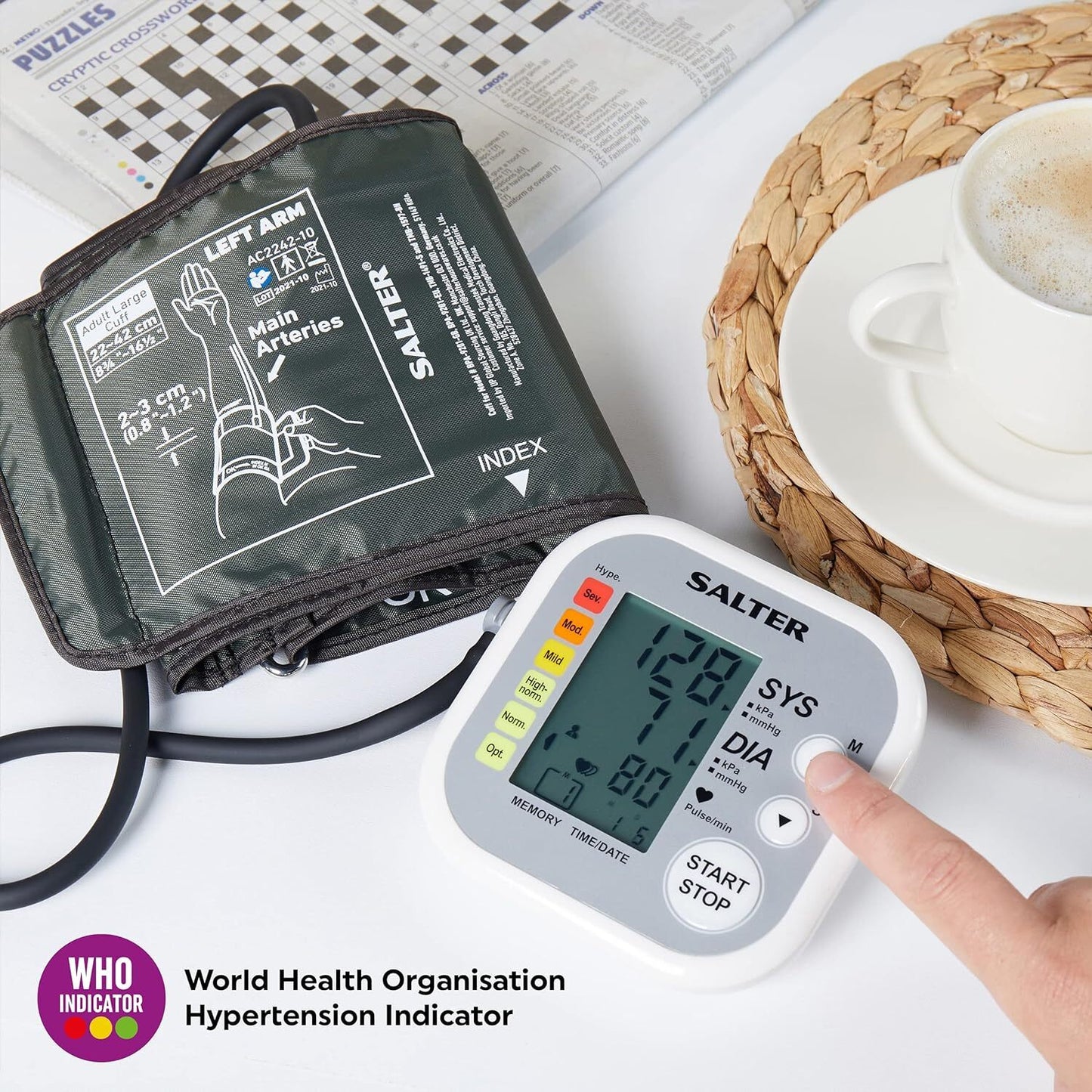 Salter Automatic Arm Blood Pressure Monitor