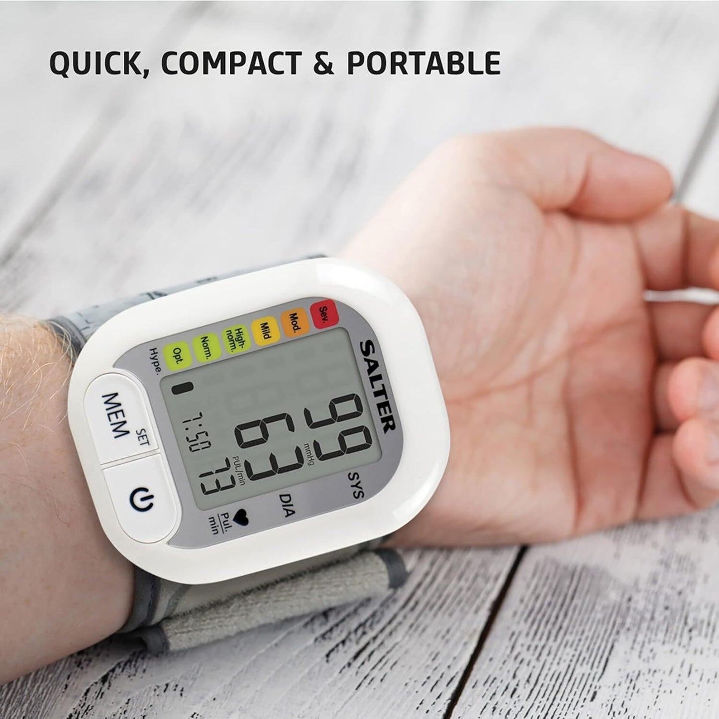 Salter Automatic Wrist Blood Pressure Monitor