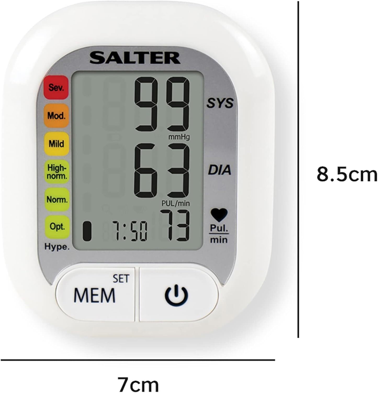 Salter Automatic Wrist Blood Pressure Monitor